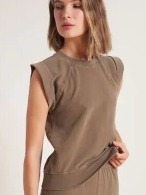 ROWAN Estelle Cap-Sleeve Raglan Heritage Shirt olive pit-pit19 (mix51)